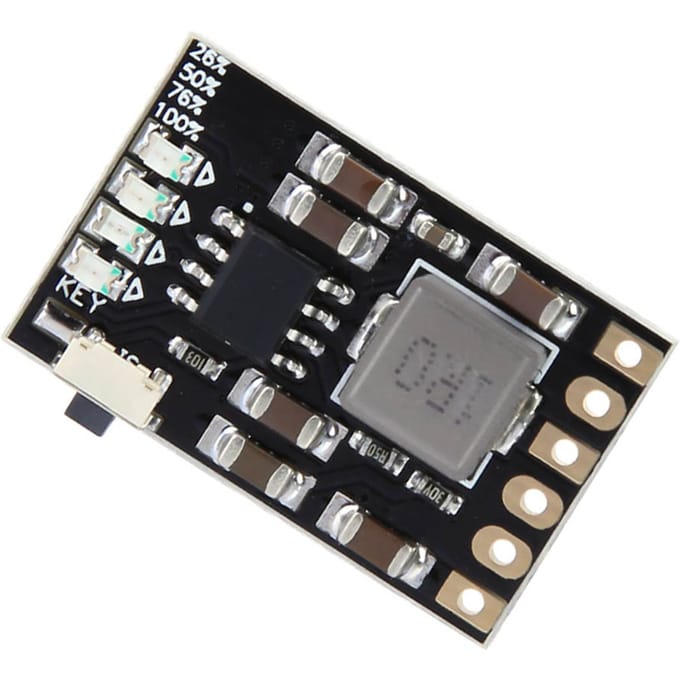 2A 5V 4in1 Oplader Ontlaadmodule Laadbeveiligingsbord voor 3.7V 4.2V Li-ion Batterij