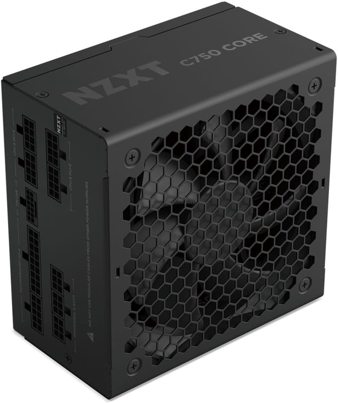 NZXT C850 Core Voeding - 850 Watt - 135 mm - ATX 3.1 - 80 Plus 80 PLUS Gold