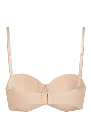 Hunkemöller Voorgevormde strapless beugel bh Jane Beige