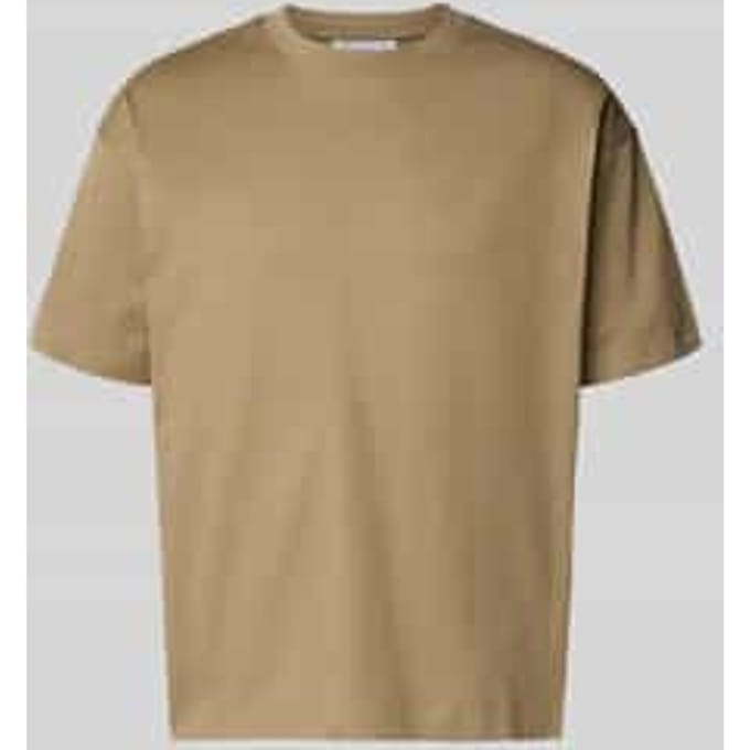 Boxy fit T-shirt van puur katoen