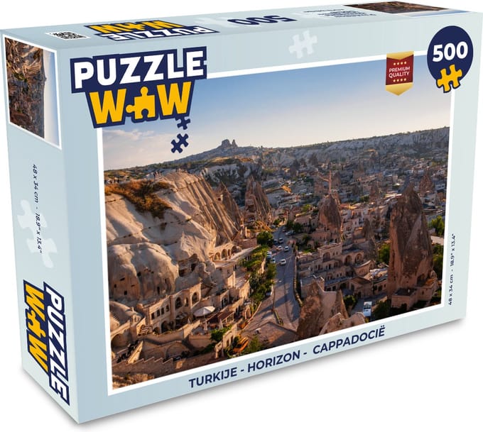 Puzzel Turkije - Horizon - Cappadocië - Legpuzzel - Puzzel 500 stukjes
