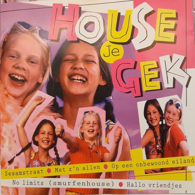 House je Gek - Kinderliedjes in House Versies - Cd Album