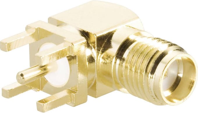 BKL Electronic 0409071 0409071 SMA-connector Bus, inbouw horizontaal 50 Ω 1 stuk(s) Piece