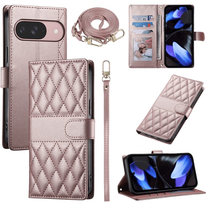 TwoTone Google Pixel 11 (Pro) Wallet Hoesje Roségoud