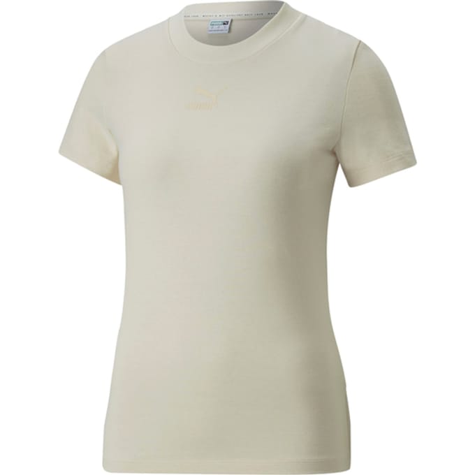 Puma Classics Slim T-shirt Vrouwen Wit K099
