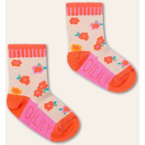 Oilily Momiji Sokken- maat23-25 Turtle Dove