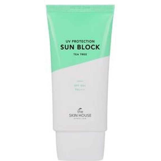 the SKIN HOUSE - UV Protection Sun Block Tea Tree 50ml