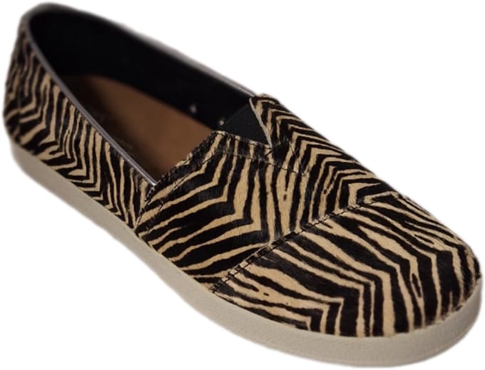 TOMS AVALON ZEBRA CALF HAIR -41