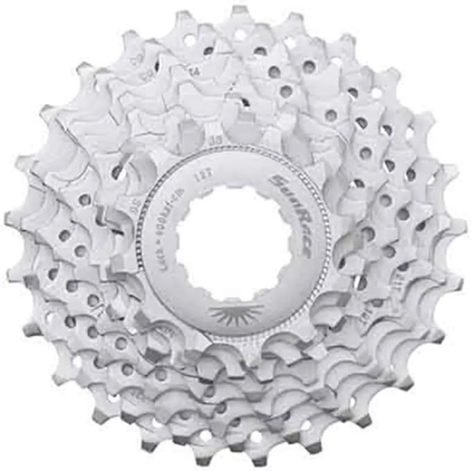 Sunrace 9-speed cassette - nikkel afwerking - 12-25T - 293 gram