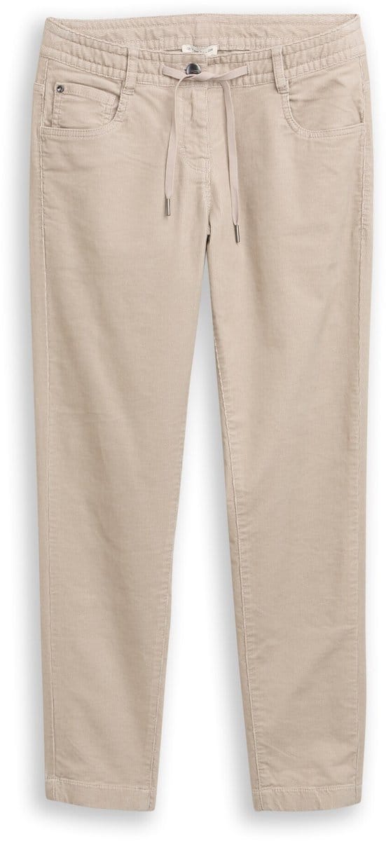 Dames low-rise broek Tom Tailor Tapered relaxed
