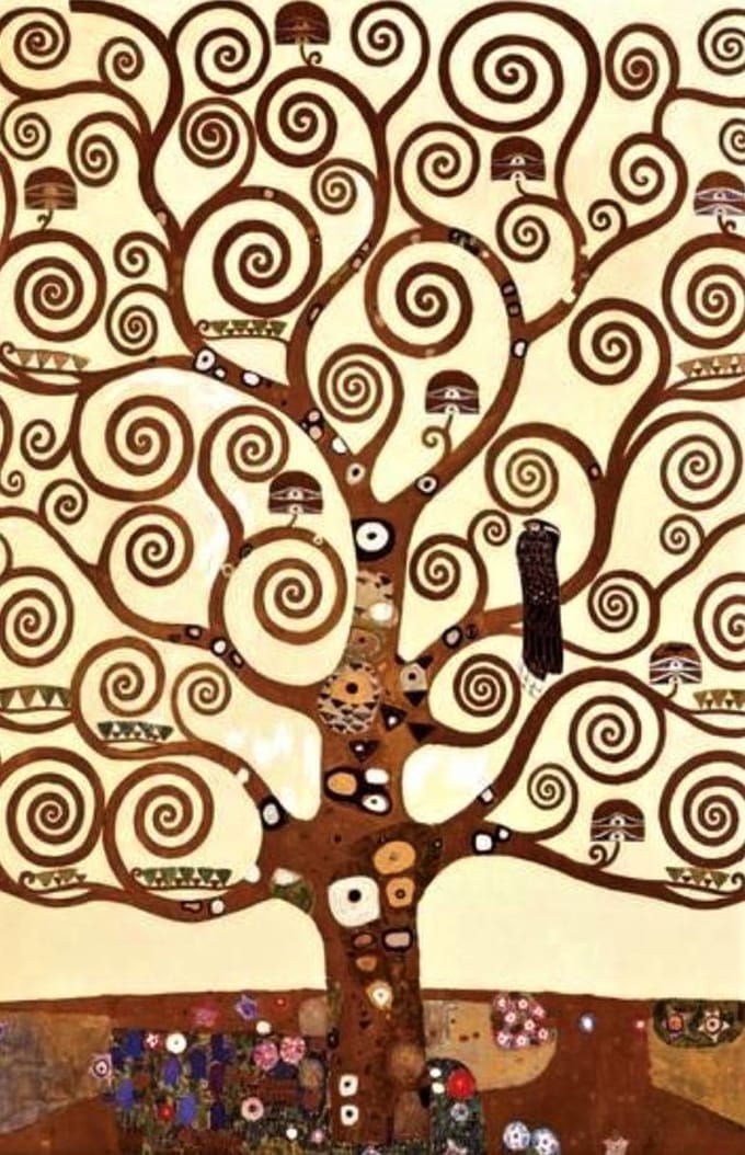 Gustaf Klimt poster - Tree of Life - levensboom - kunst - luxe papier - 61 x 91.5 cm