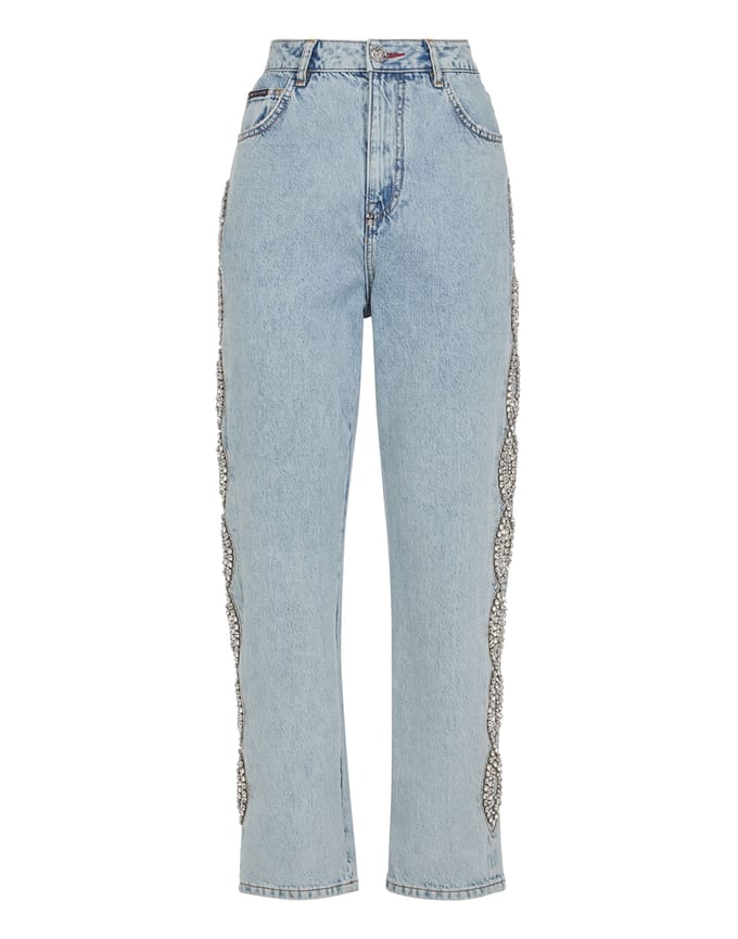 Denim Broek Losjes