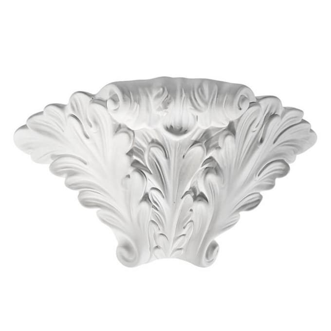 austrolux Met beeldhouwwerk versierde wandlamp ROKOKO