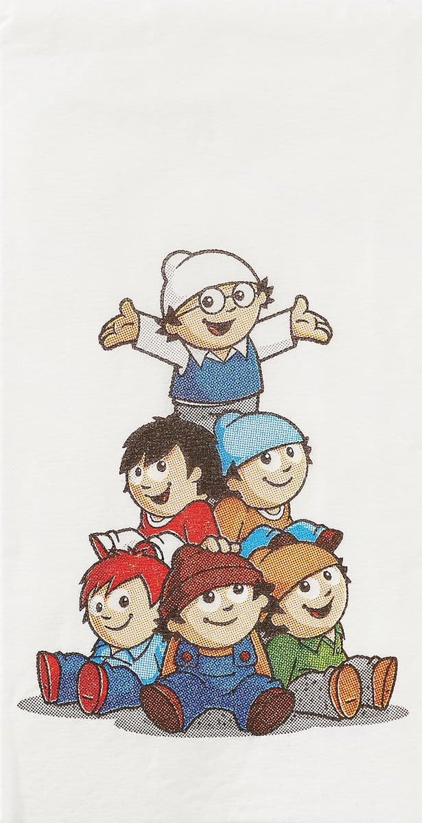 Papieren Zakdoekjes met Mainzelmännchen Print - 10 Stuks