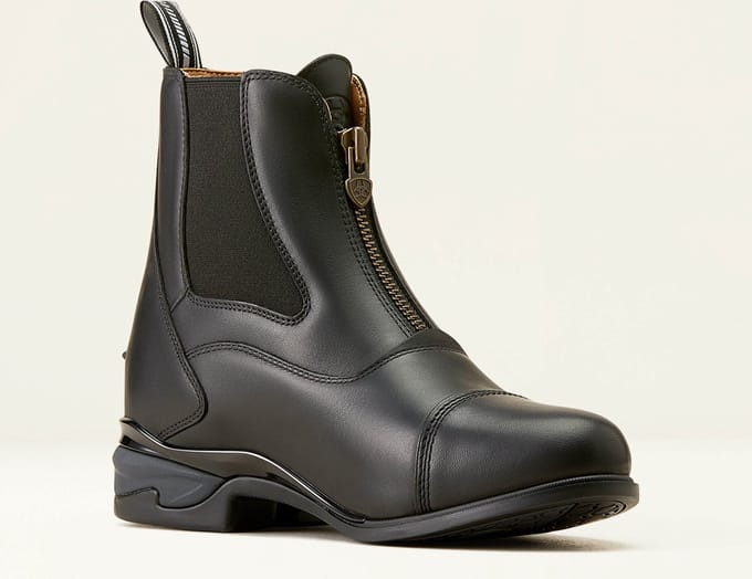 Devon Zip Paddock Boot Heren Black - UK9/43