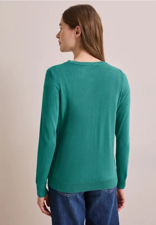 Vest met knoopsluiting