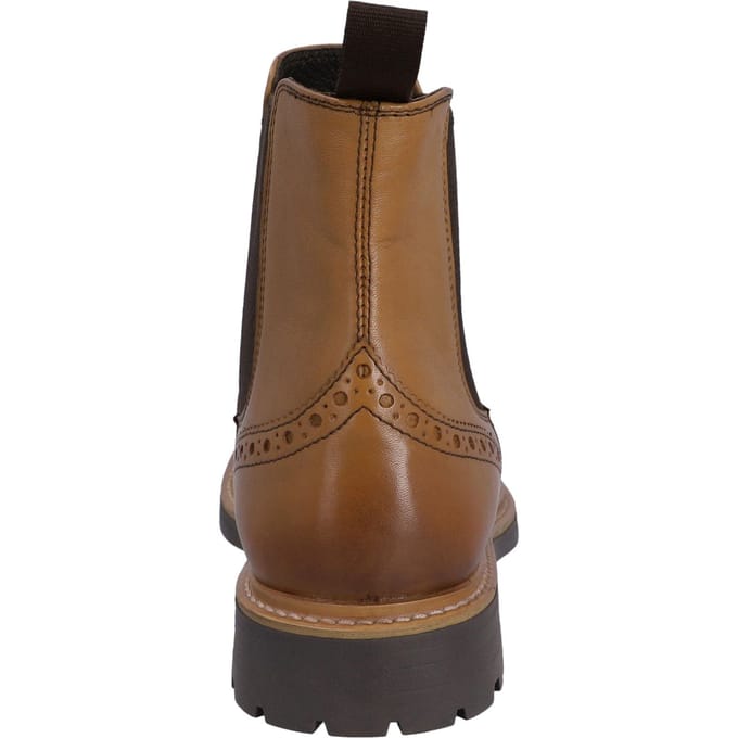 Hunter Cawdor Leder Herenlaarzen Bruin