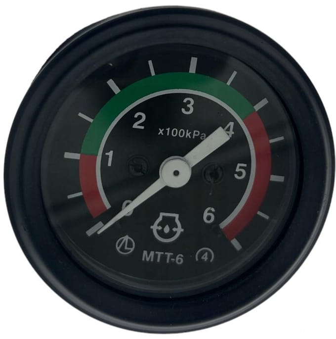 MTZ Belarus - Mechanische Oliedrukmeter - 60 mm - 0-6 Bar