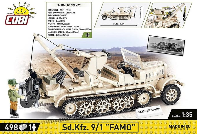 COBI 2281 SD.KFZ.9/1 FAMO