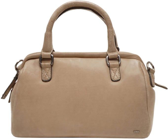 Berba | Lucca | Handtas | Crossbody tas | Dames | Taupe | Leer
