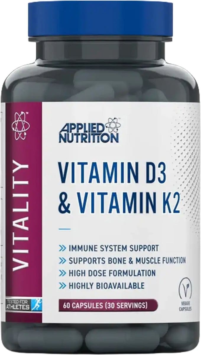 Vitamin D3 & K2 - 60 caps