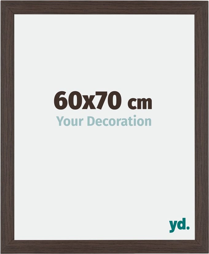 Your Decoration - Fotolijst 60x70 cm - MDF - Eiken Donker - Mura