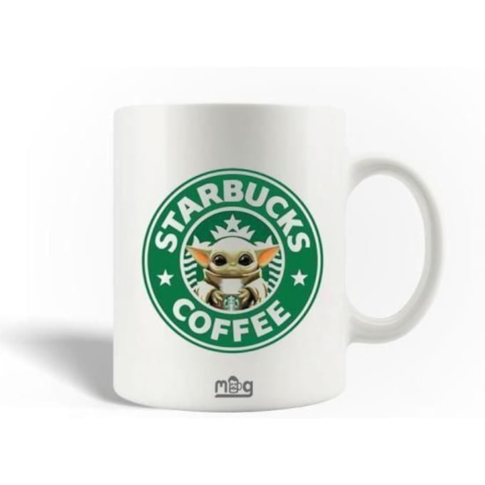 Mug en Céramique Starbuck Yoda Star Wars