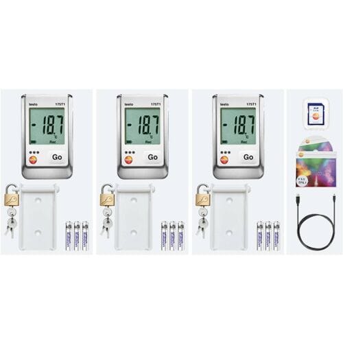 testo 0572 1750 175 T1 Set Temperatuur datalogger Te meten grootheid Temperatuur -35 tot +55 °C