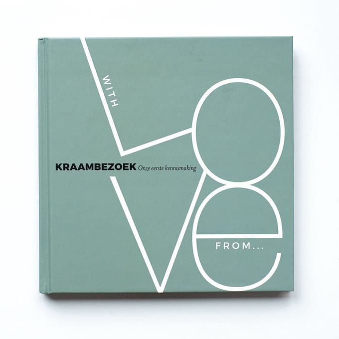 Kraambezoek boek - kraamvisite- invulboek - Kraamboek