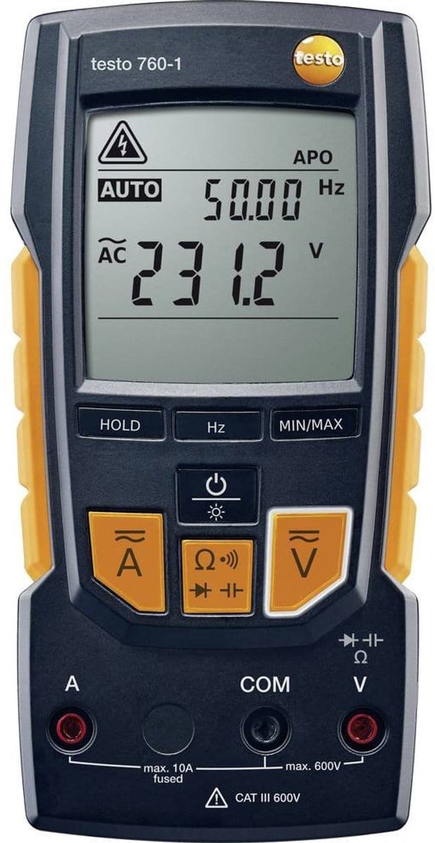 Digitale multimeter voor elektrische metingen - Veilig en gebruiksvriendelijk