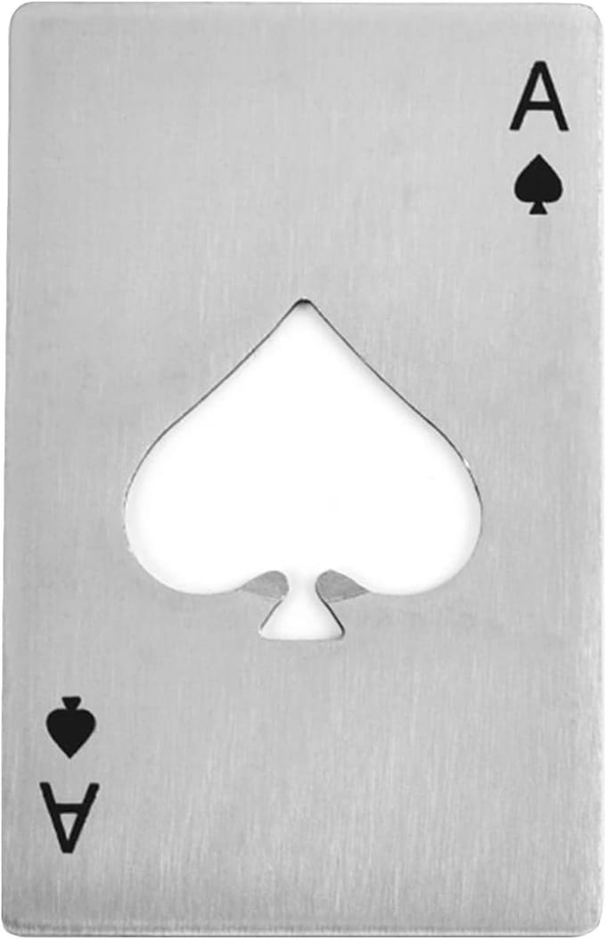 Professionele poker opener van acryl voor het eenvoudig openen van kaarten en chips