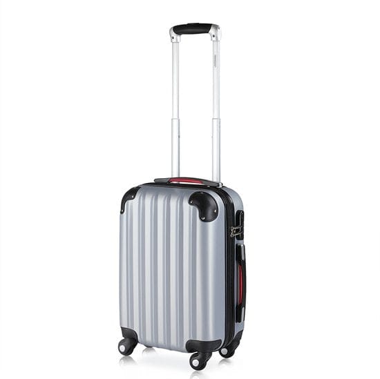 Reiskoffer Baseline Zilver Kunststof Hardcase 34 L