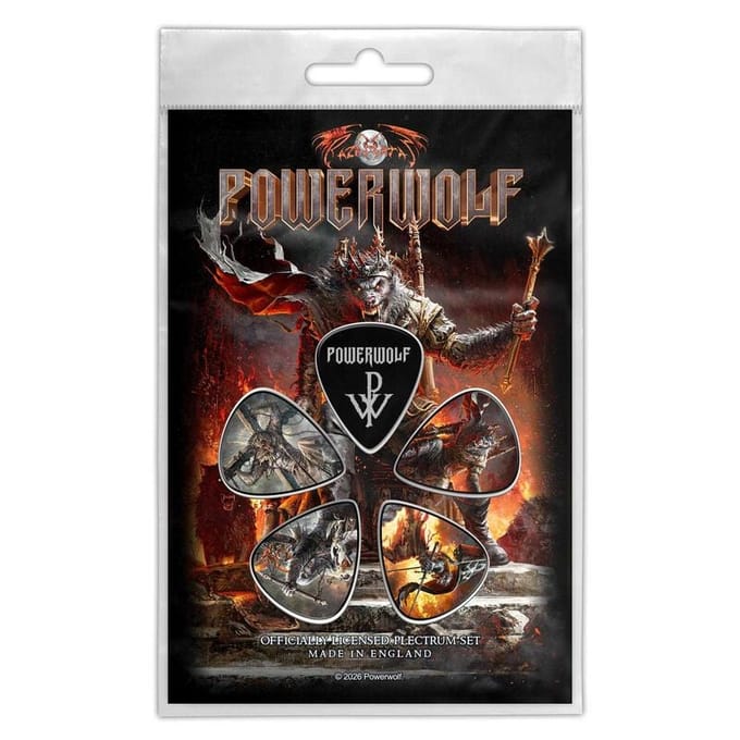Powerwolf Wake Up The Wicked Unisex Plectrumset - meerkleurig - Standard