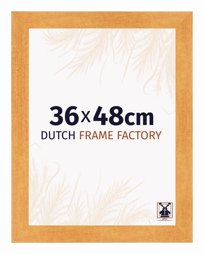Fotolijst 36x48 cm - MDF - Oranje - Praag