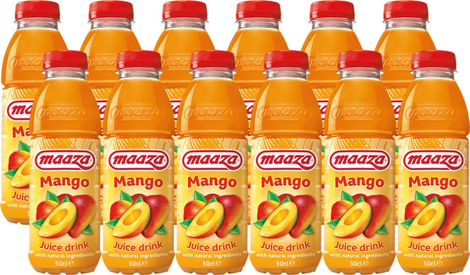 Maaza - Mango - Petfles - 12 x 0.5 liter