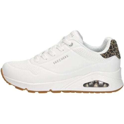 Skechers UNO-JUNGLE NITE Dames Sneakers - Wit