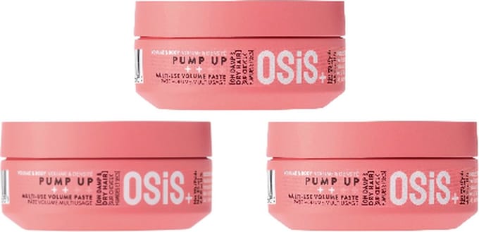 Schwarzkopf Professional OSiS+ Pump Up Paste - voordeelverpakking - 3 x 85ml