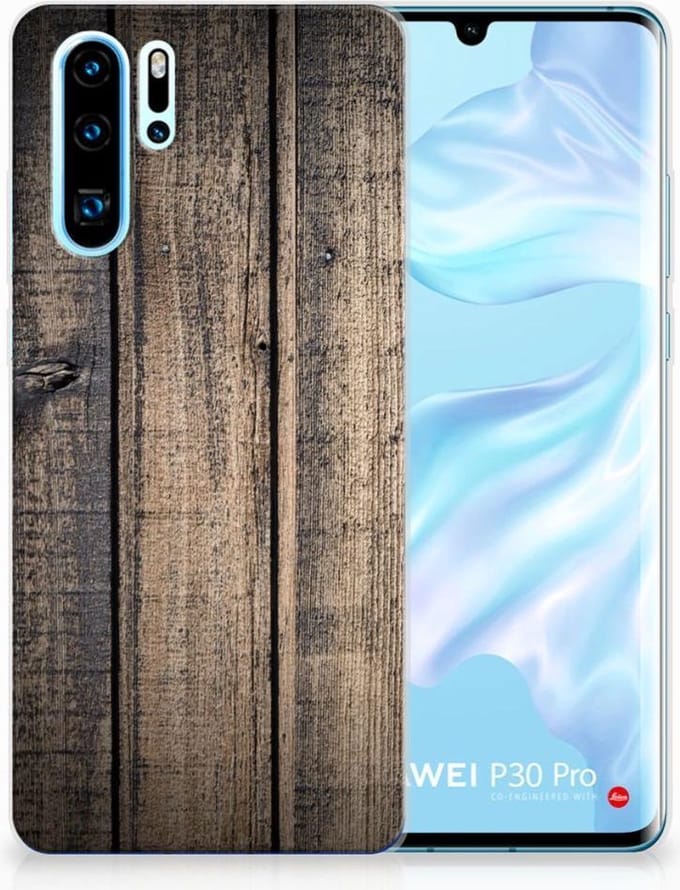 Huawei P30 Pro Bumper Hoesje Steigerhout