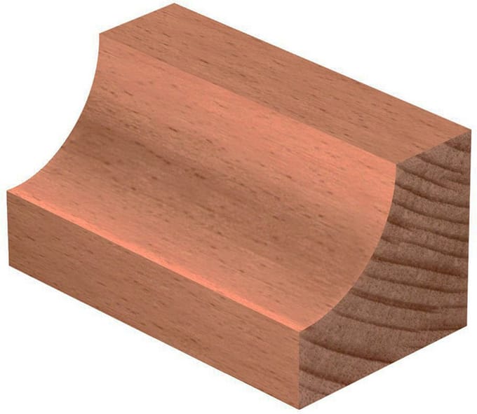 Amaxx HM HOLPROFIELFREES R=6.3 D=6 MET ONDERLAGER