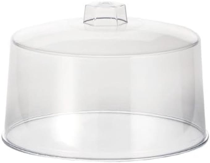 Ronde Taartstolp Serveerstandaard Deksel met Handvat Diameter 30,5 cm