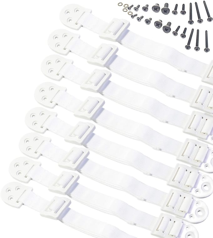 Dailygoods - 8-delige Kantelbeveiliging Set voor Meubels