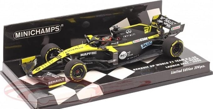 Renault DP World F1 Team R.S.20 E. Ocon Launch Spec 2020 - 1:43 - Minichamps