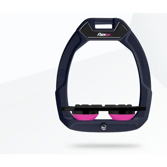 Veiligheidstijgers Plat Grip Aluminium/Zwart/Roze Flex-On Safe-On