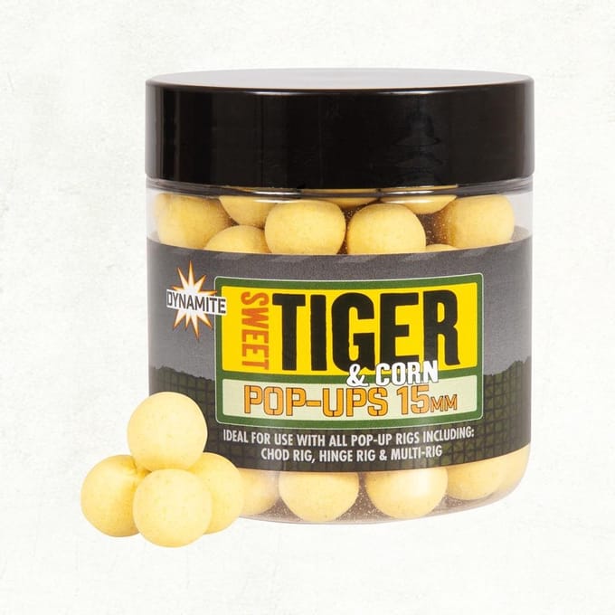 Dynamite Baits Sweet Tiger & Corn Pop-Ups 15mm