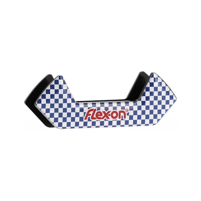 Blauwe stijgbeugelstickers Flex-On Safe-On Mad