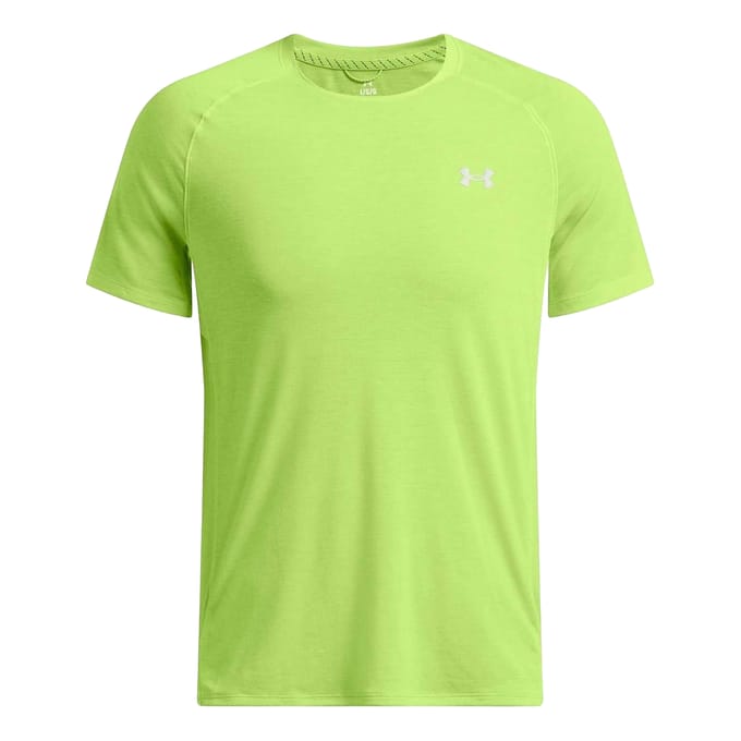 Under Armour Heren Launch Trail Run Raglan T-Shirt (Groen)