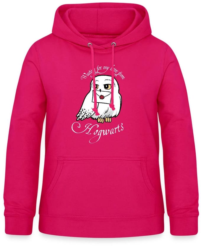 Harry Potter Hedwig Met Brief Waiting For My Letter Hoodie Dames