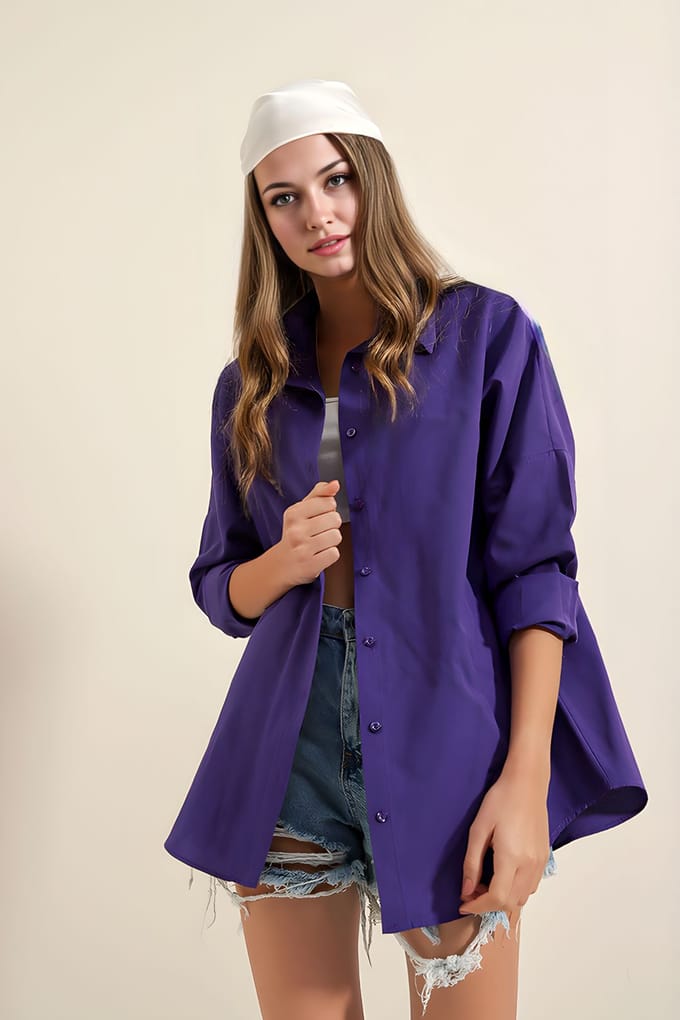 Oversized Poplin 2-Pack Shirt