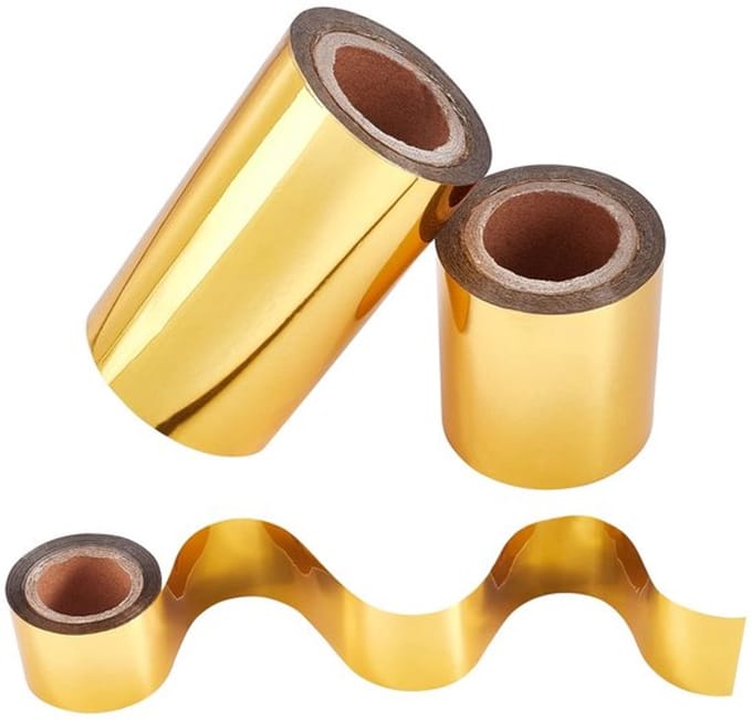 Allecto - Hete Stempelpapier - Reactief Aluminiumfolie - 3 Rollen 90