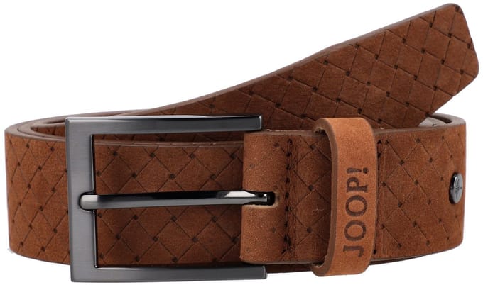 Joop! Riem Leer - Jongens - 100 cm - cognac